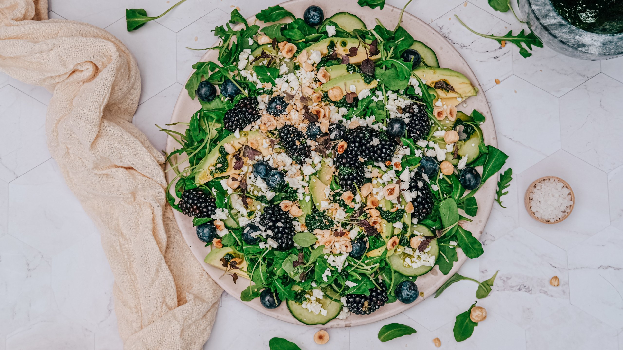 Arugula & Blackberry salad-image