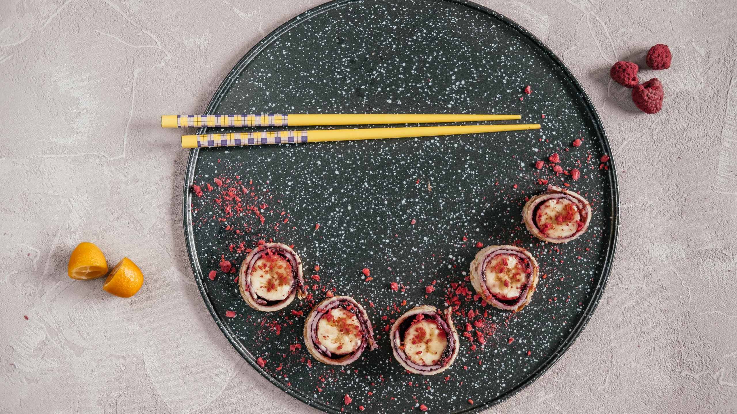 Vegan Banana sushi-image