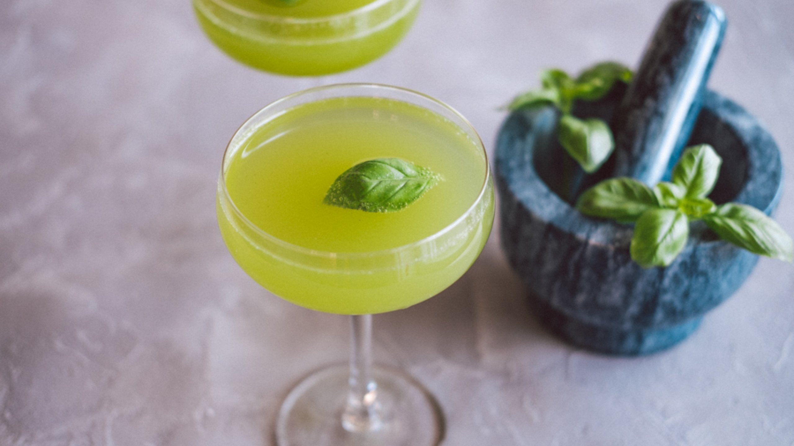 Basil Smash Cocktail-image