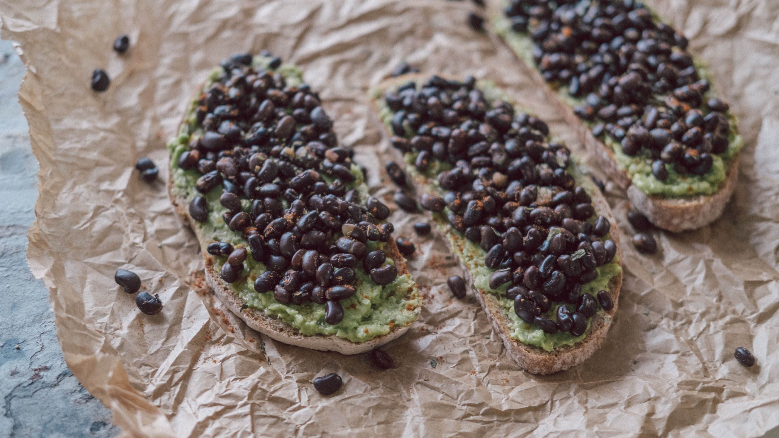 Black Beans on Toast-image