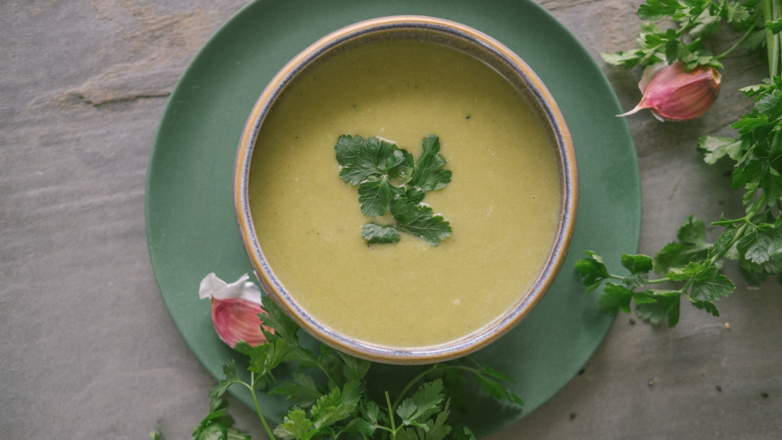 Creamy Vegan Broccoli Soup-image