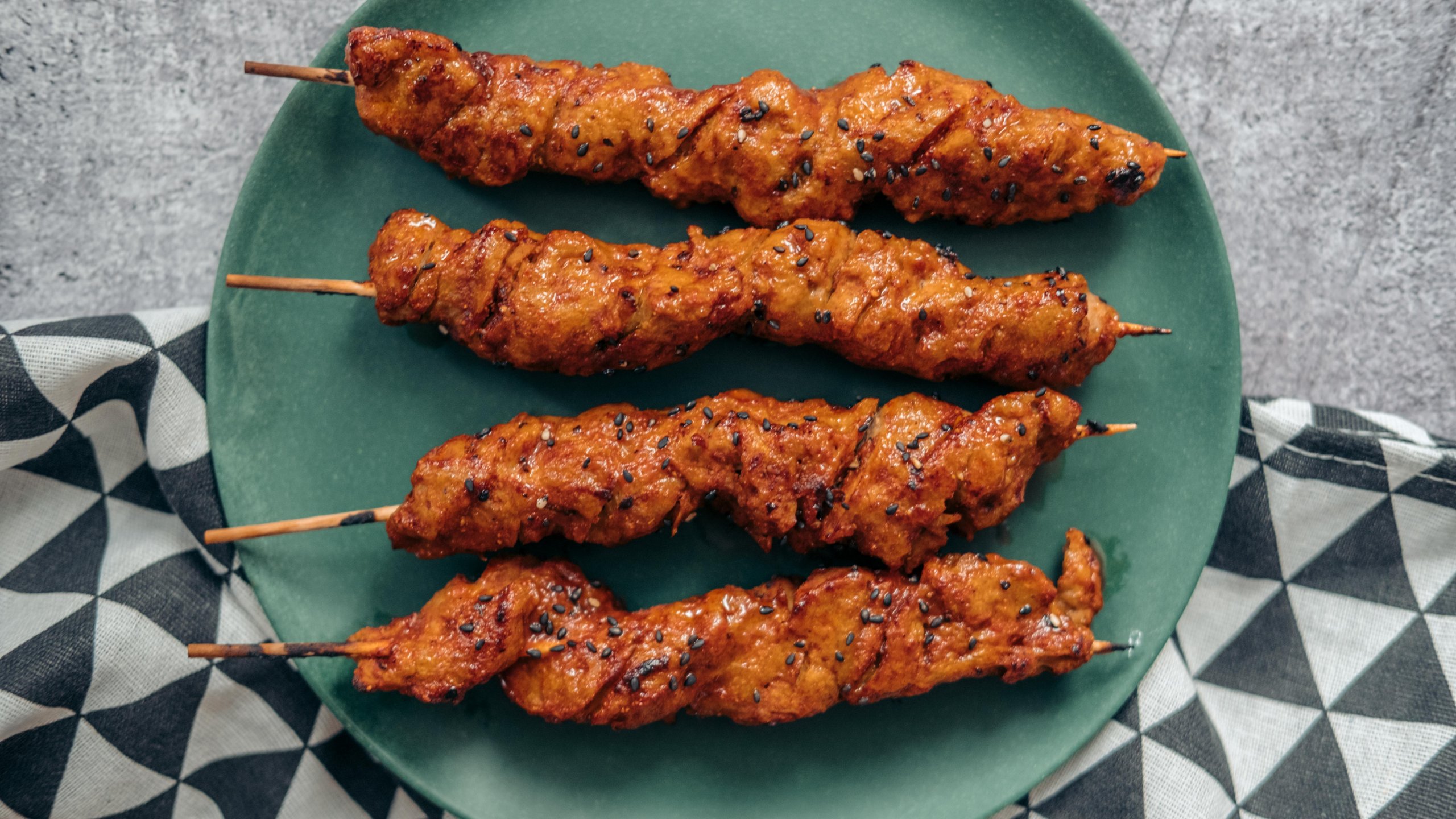 Vegan yakitori-image