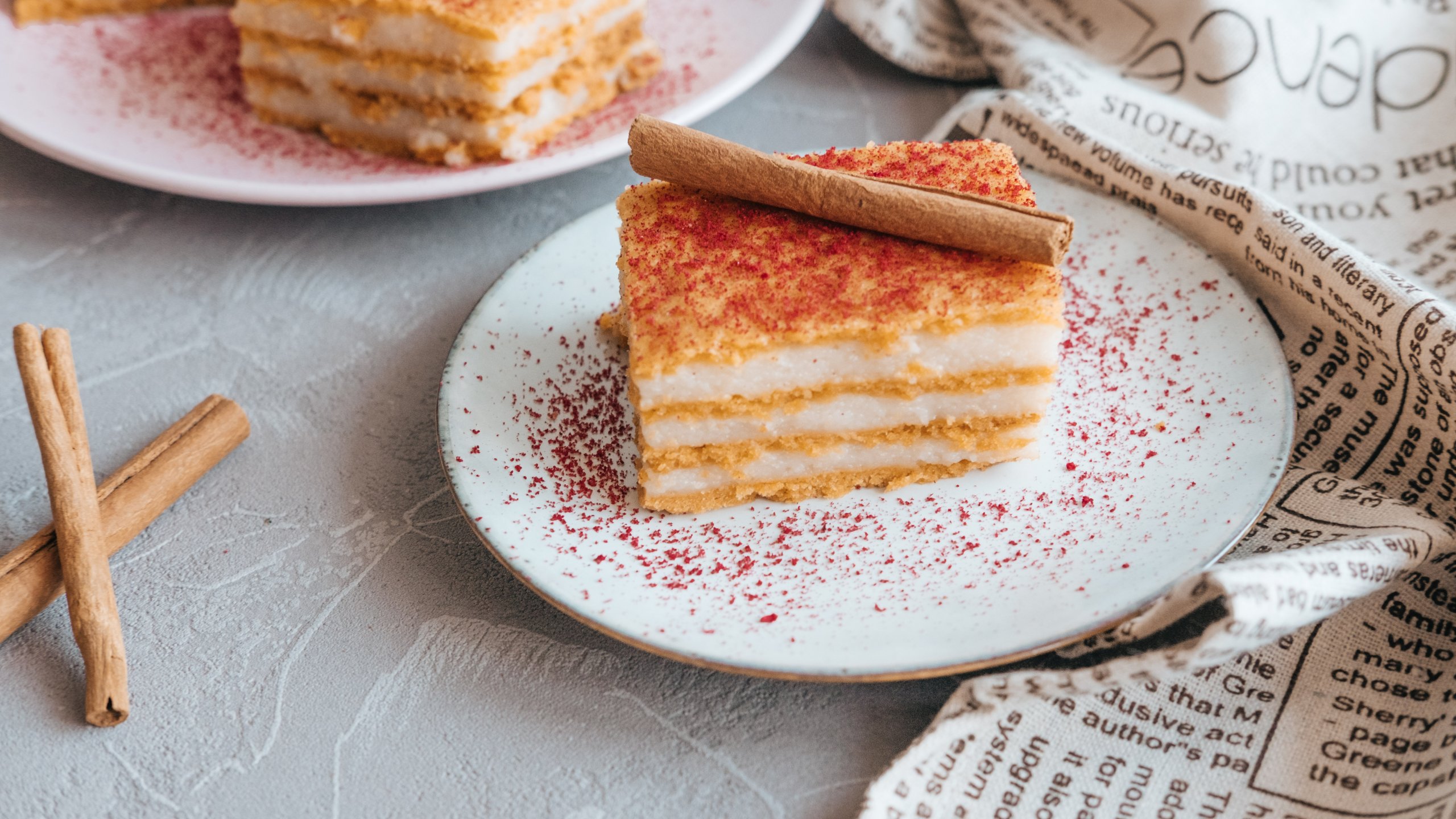 Eggless Lemon Semolina Cake-image