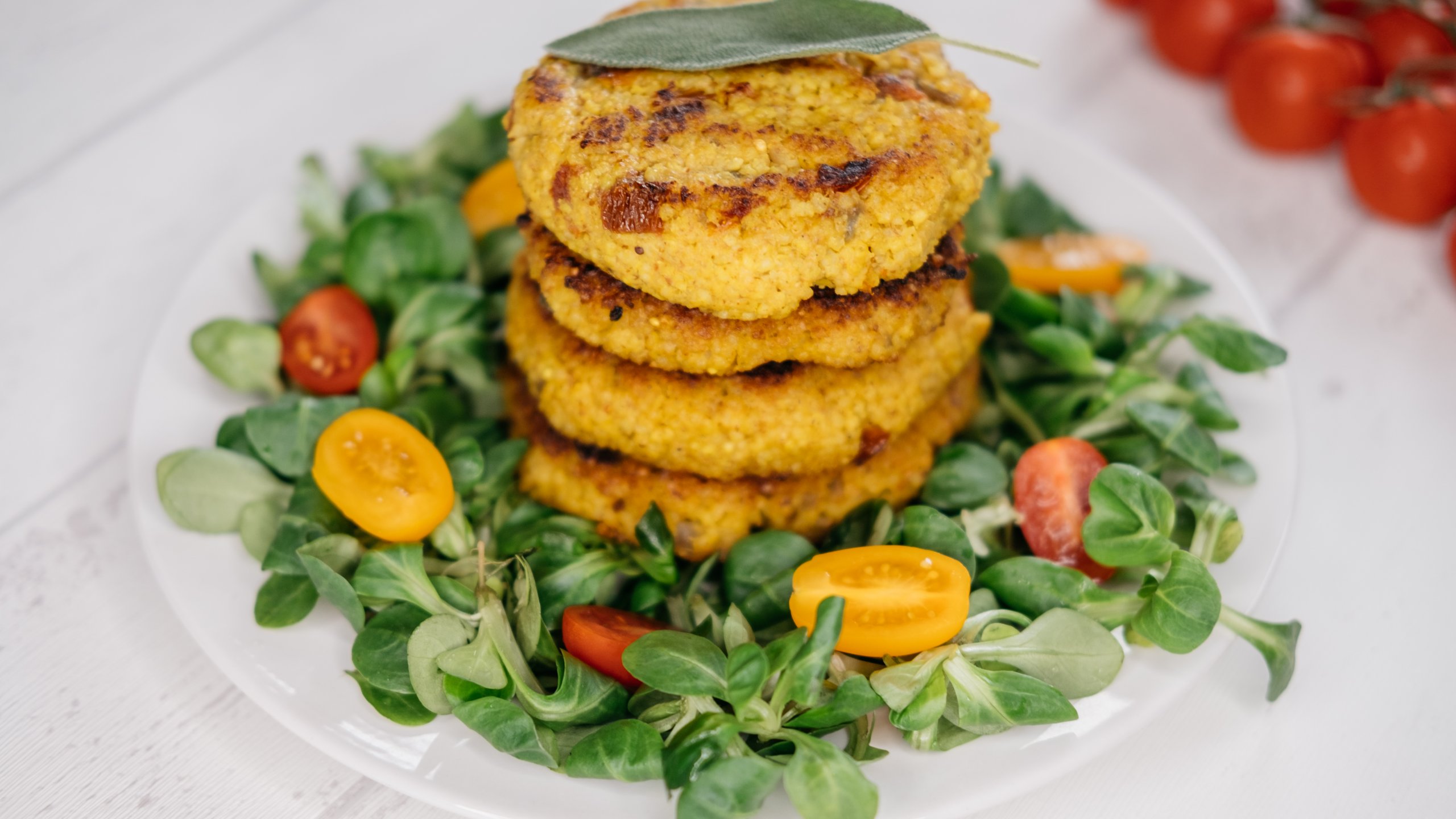 Vegan Millet Patties-image