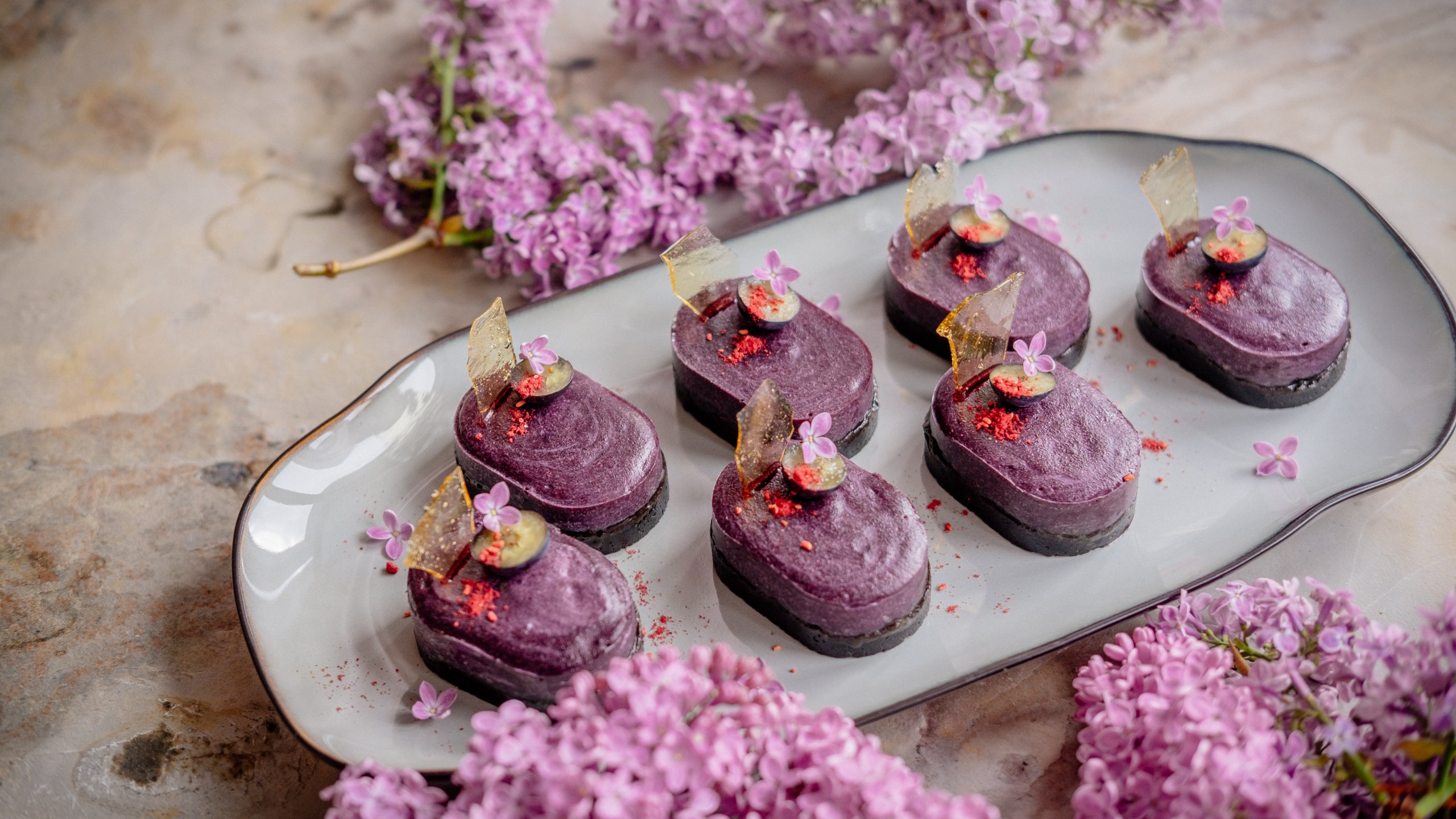 No Bake Mini Vegan Fruit Tarts-image