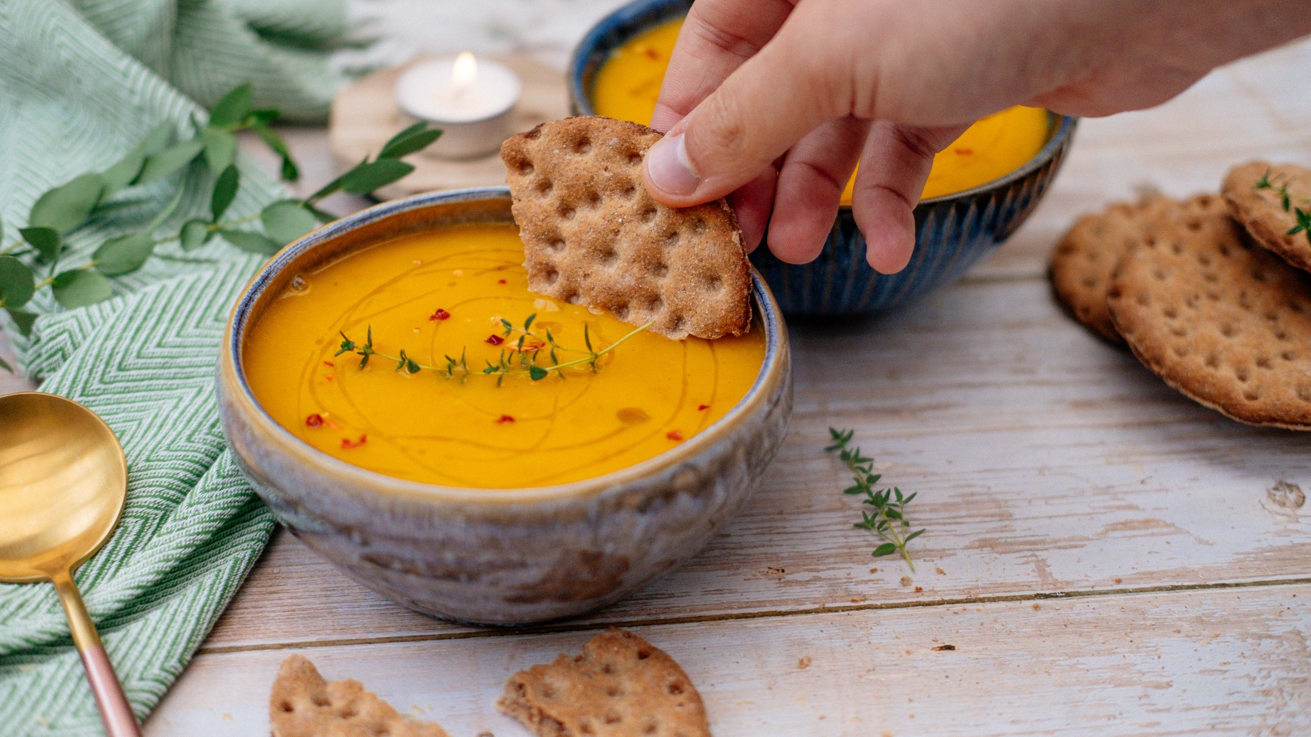 Pumpkin and Orange Soup-image