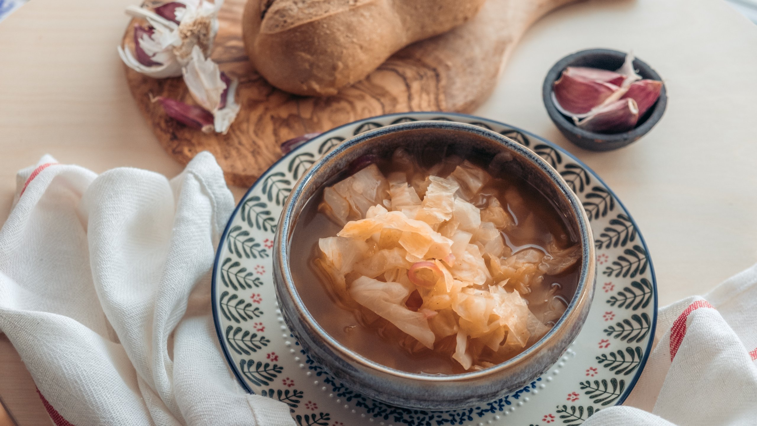 Vegan Sour Cabbage Soup-image