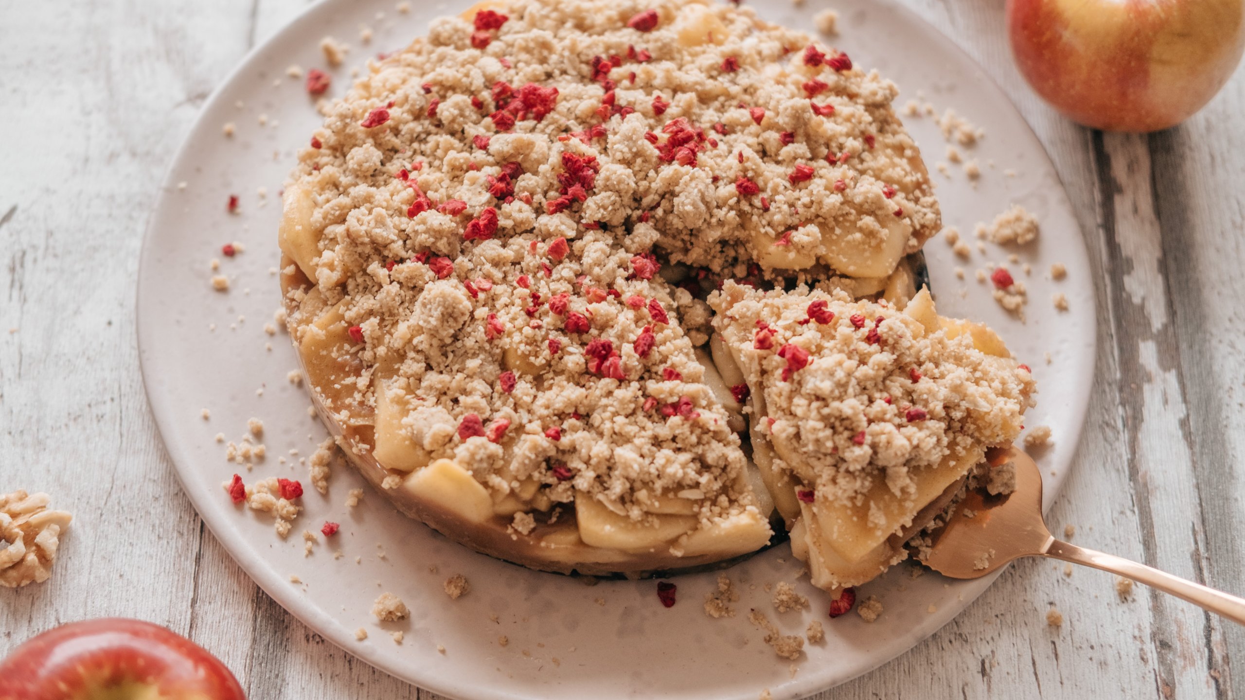 Vegan Apple Crumble-image