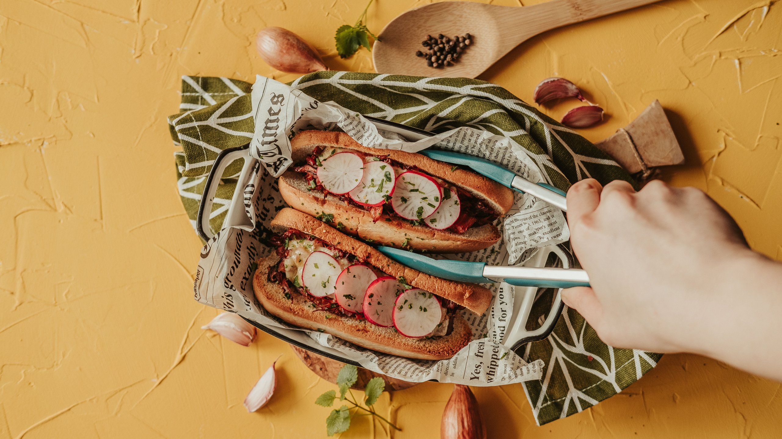 Jackfruit Pulled Pork Sandwich-image