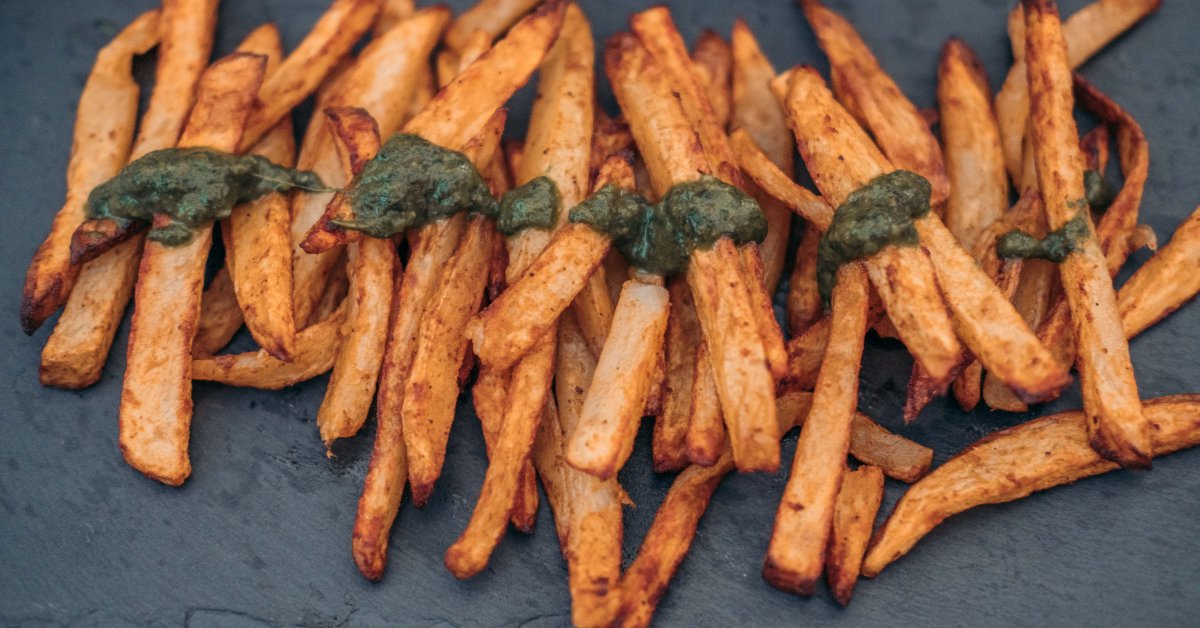 Chimichurri fries | Yuzu Bakes