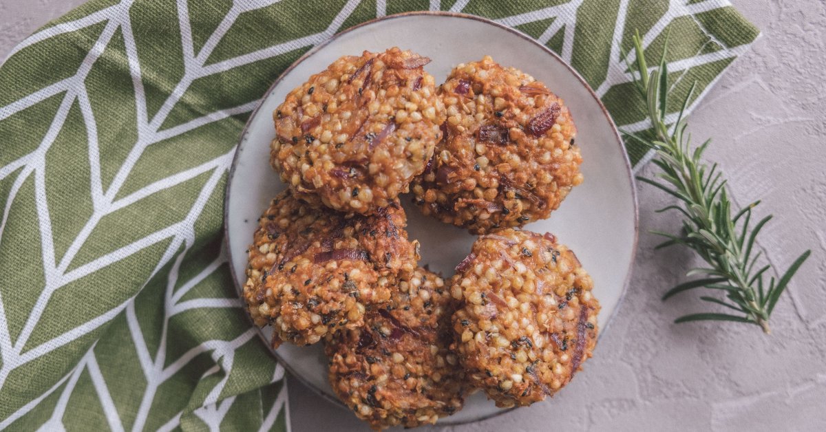 Quick and Easy Buckwheat Patties | Yuzu Bakes