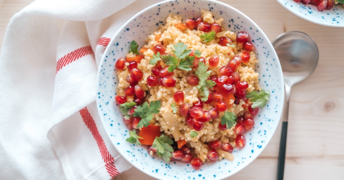 Quick and Easy Bulgur Salad | Yuzu Bakes