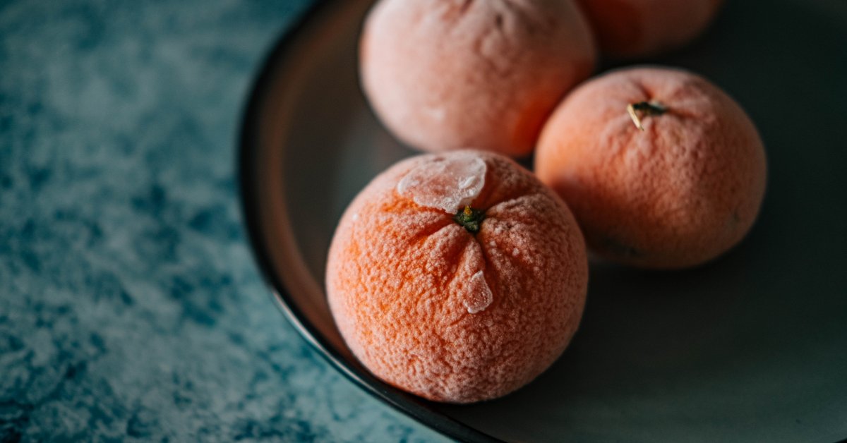 Vegan Frozen Mikan Sorbet Yuzu Bakes