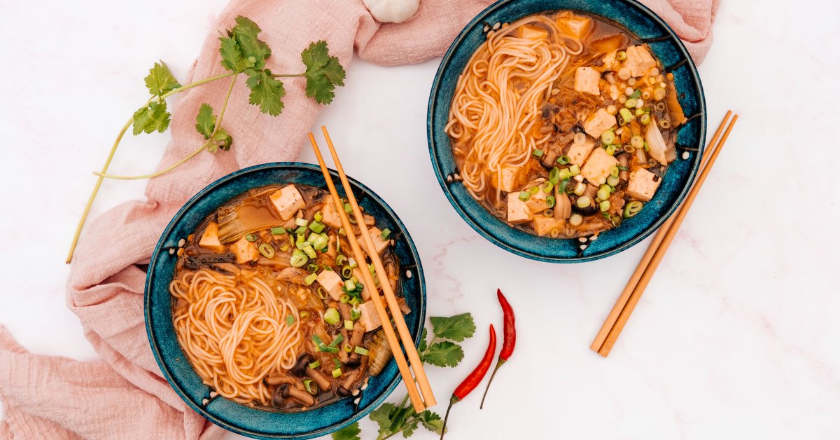 Vegan Kimchi Soup | Yuzu Bakes
