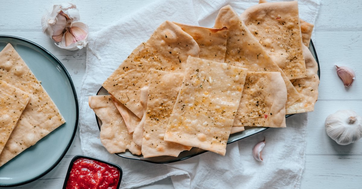 Crispy Vegan Garlic Bread (Made From Scratch) Yuzu Bakes