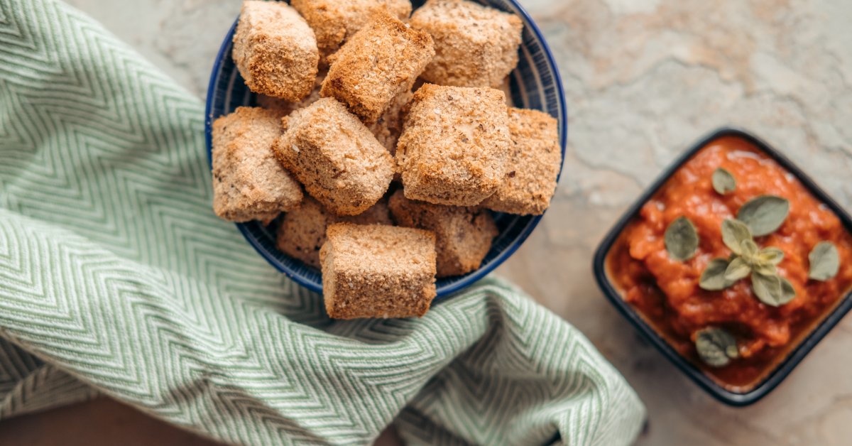 Healthy Baked Tofu Nuggets Yuzu Bakes