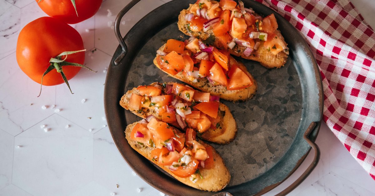 Authentic Bruschetta Italiana | Yuzu Bakes
