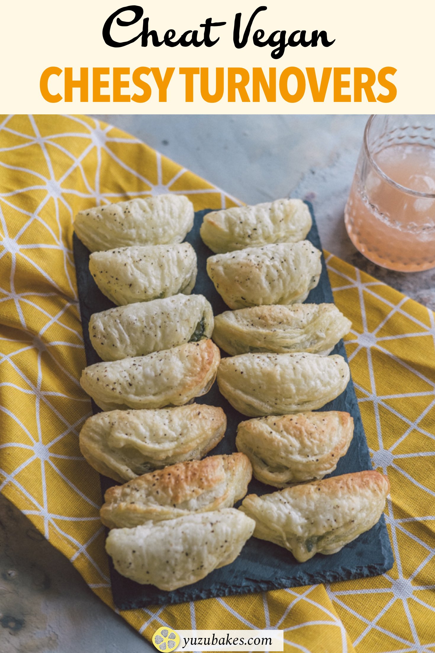 Cheat Vegan Cheese Turnovers Yuzu Bakes