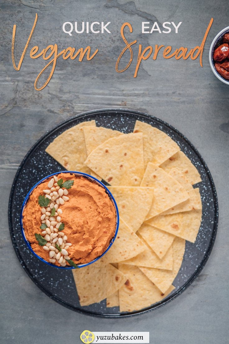 Quick and easy Vegan spread Yuzu Bakes