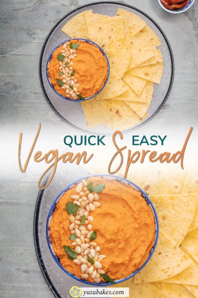 Quick and easy Vegan spread | Yuzu Bakes