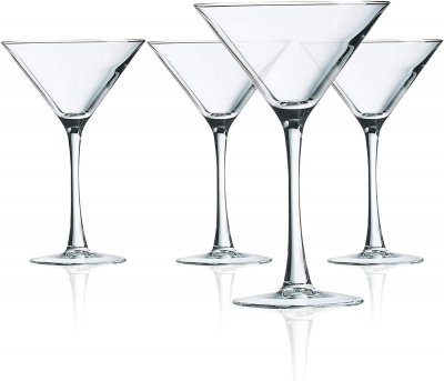 Martini glasses are a type of cocktail glass