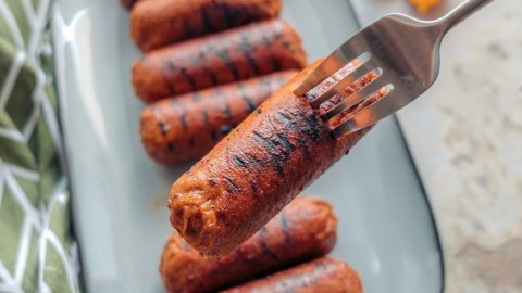 beautiful quick and easy vegan sausages