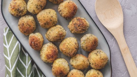 Herb breaded Potatoes for a dinner party