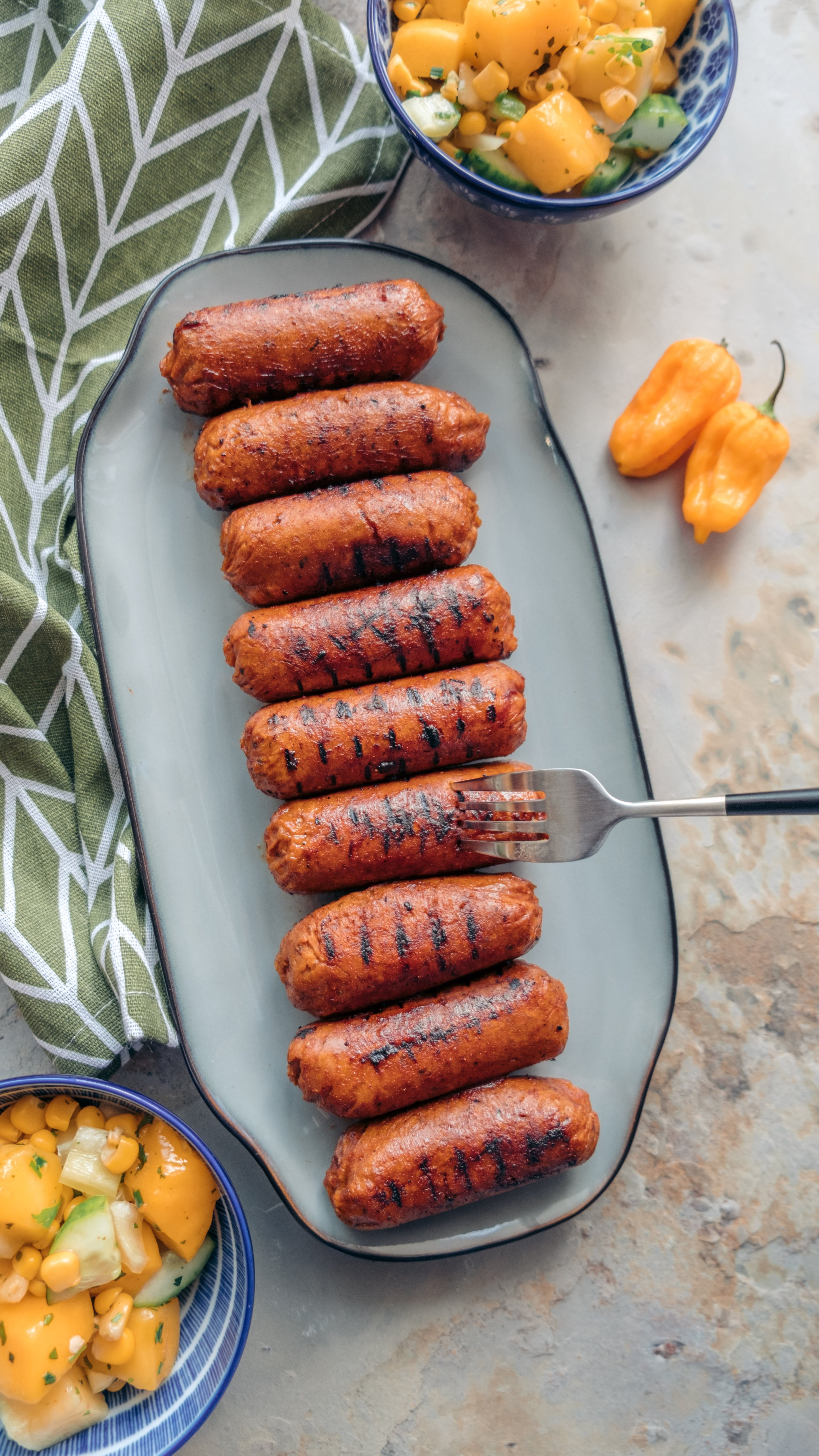 Vegan Italian Sausage (Seitan Sausages) - The Hidden Veggies